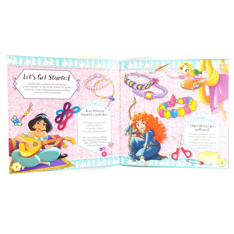 Disney Princess - Mixed: Craft Book &amp; Bead Box (Glitter Box Disney)