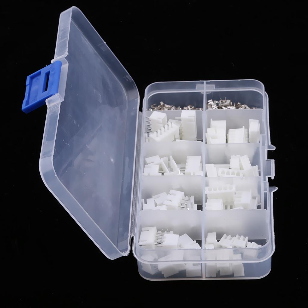 150 PCS 40 Set 2Pin-5Pin Header Draht Pitch Terminal  Kits