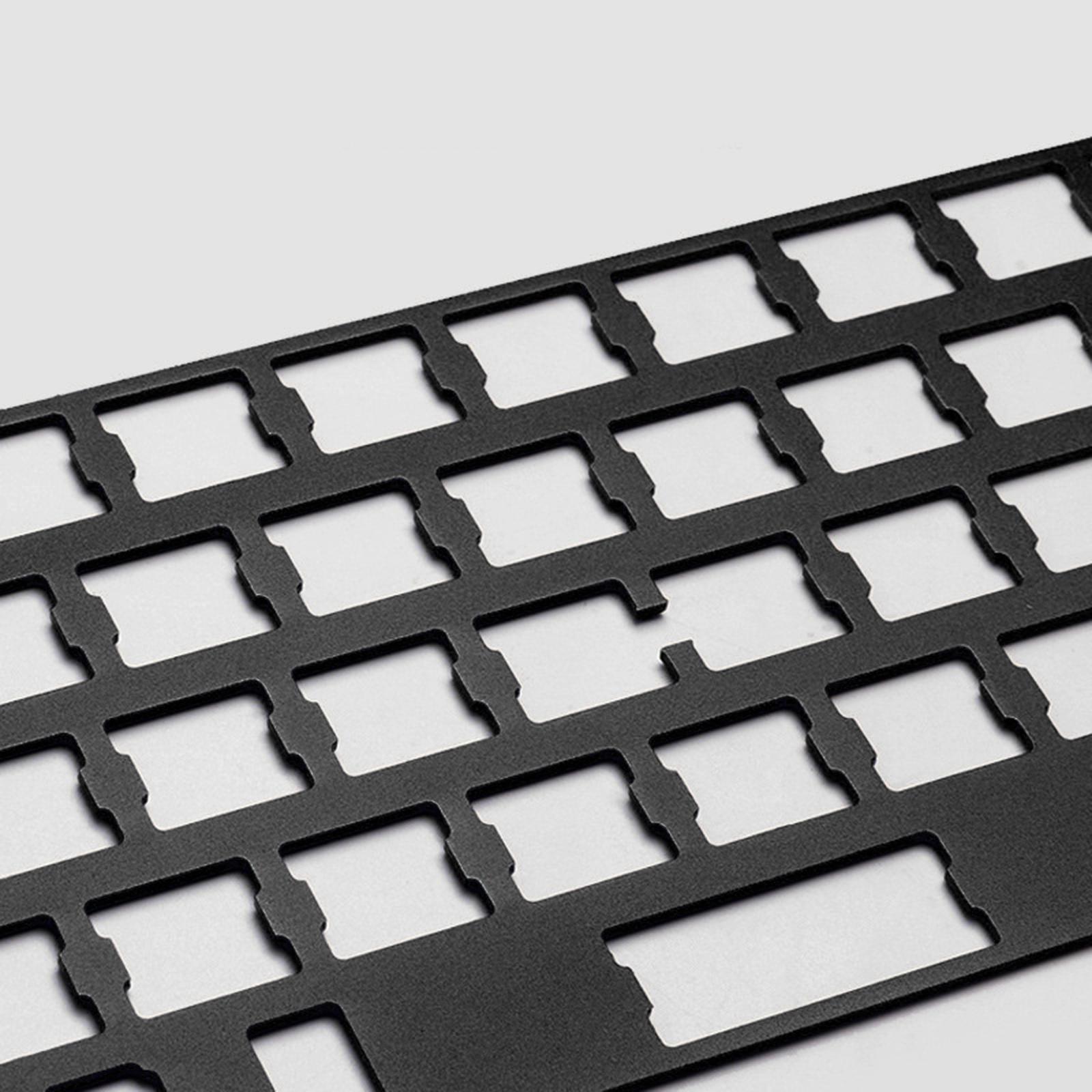 Positioning Board Plate Anodized Aluminum Splited Plate for GH60 PCB 60% Keyboard DIY