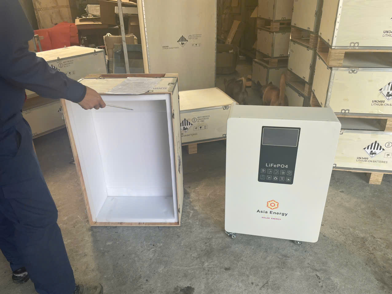 Pin LƯU TRỮ 16KW Asia Energy 314AH 51.2V-16.2kW ( THỢ SỈ- LIÊN HỆ SHOP)