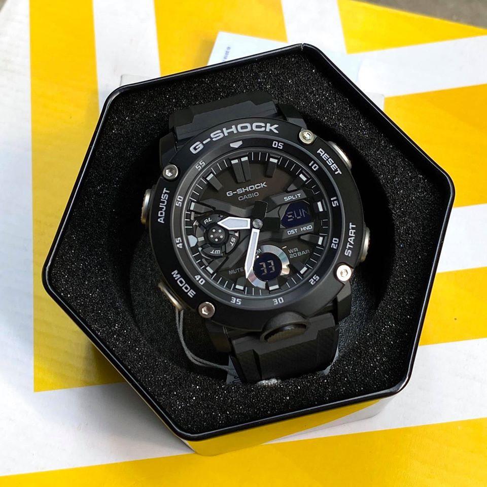 Đồng hồ nam chống nước Casio G-shock GA2000-1A Hymawatch