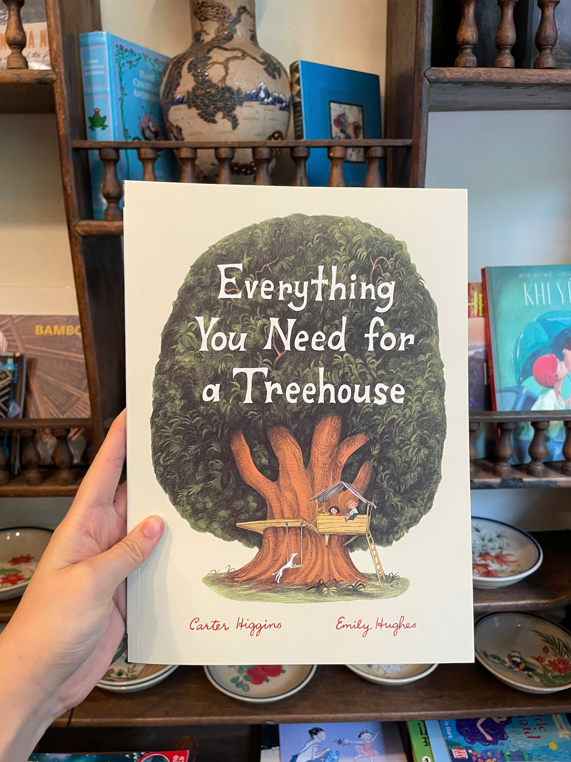 Sách - Everything You Need for a Treehouse Paperback by Carter Higgins - Children Picture book