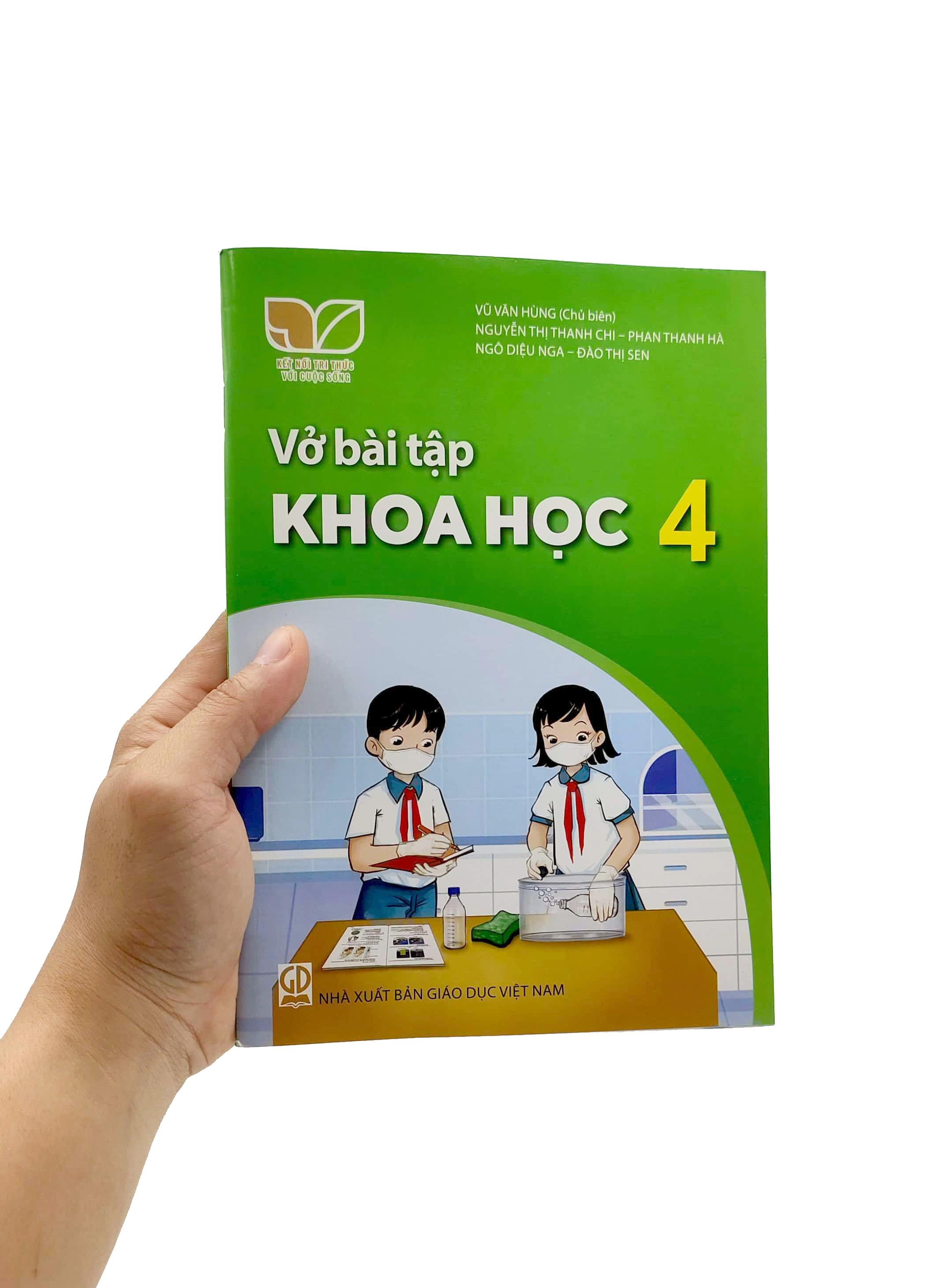 Sách Giáo Khoa Vở Bài Tập Khoa Học 4 (Kết Nối) (Chuẩn)