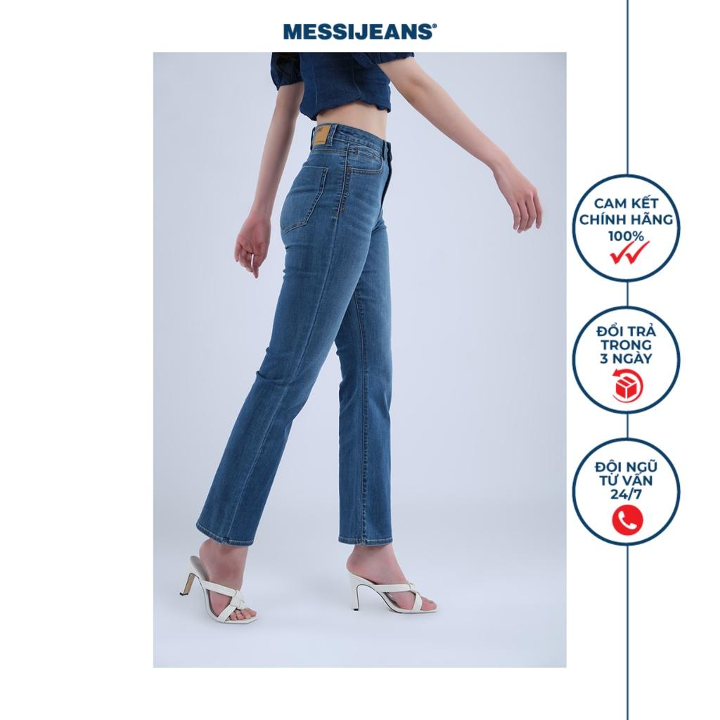 Quần jeans nữ dài ống loe 28&quot;3/4 MESSI WJF0167-21