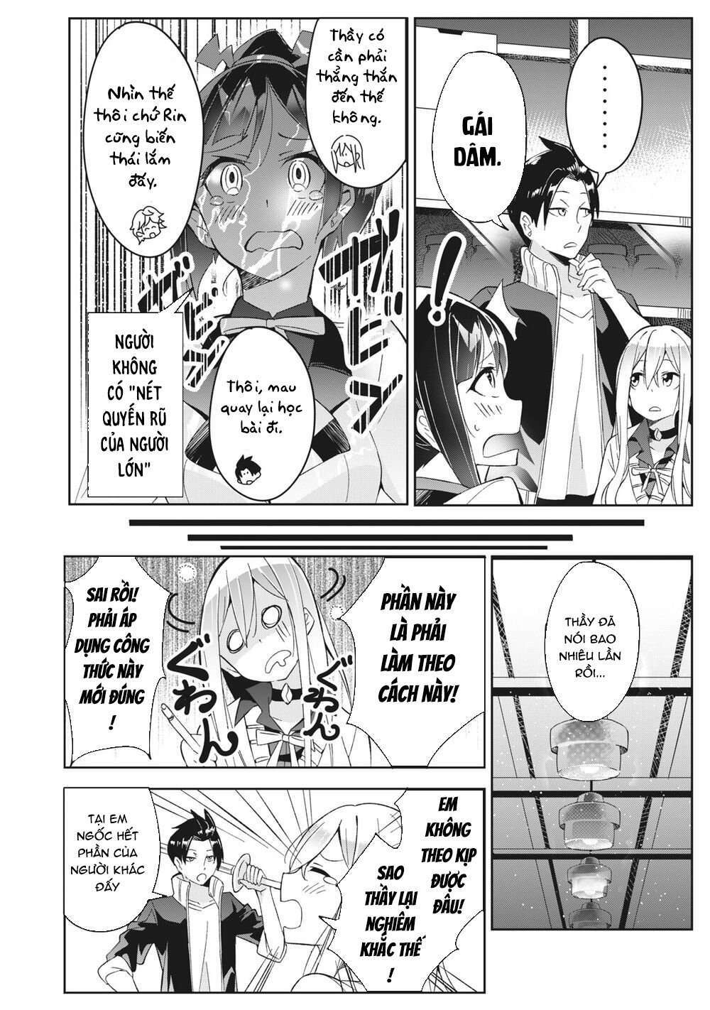 những học sinh mang siêu năng lực và tên giáo viên lười biếng chapter 3.1 16