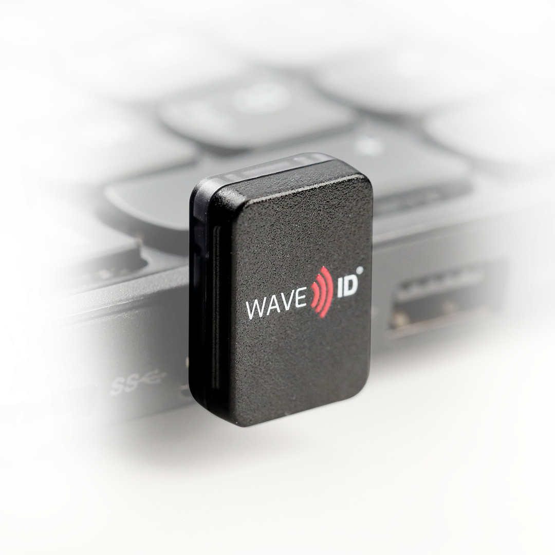 Rf IDEAS - pcProx Enroll HID Prox Black Vertical USB Nano Reader - Hàng Chính Hãng