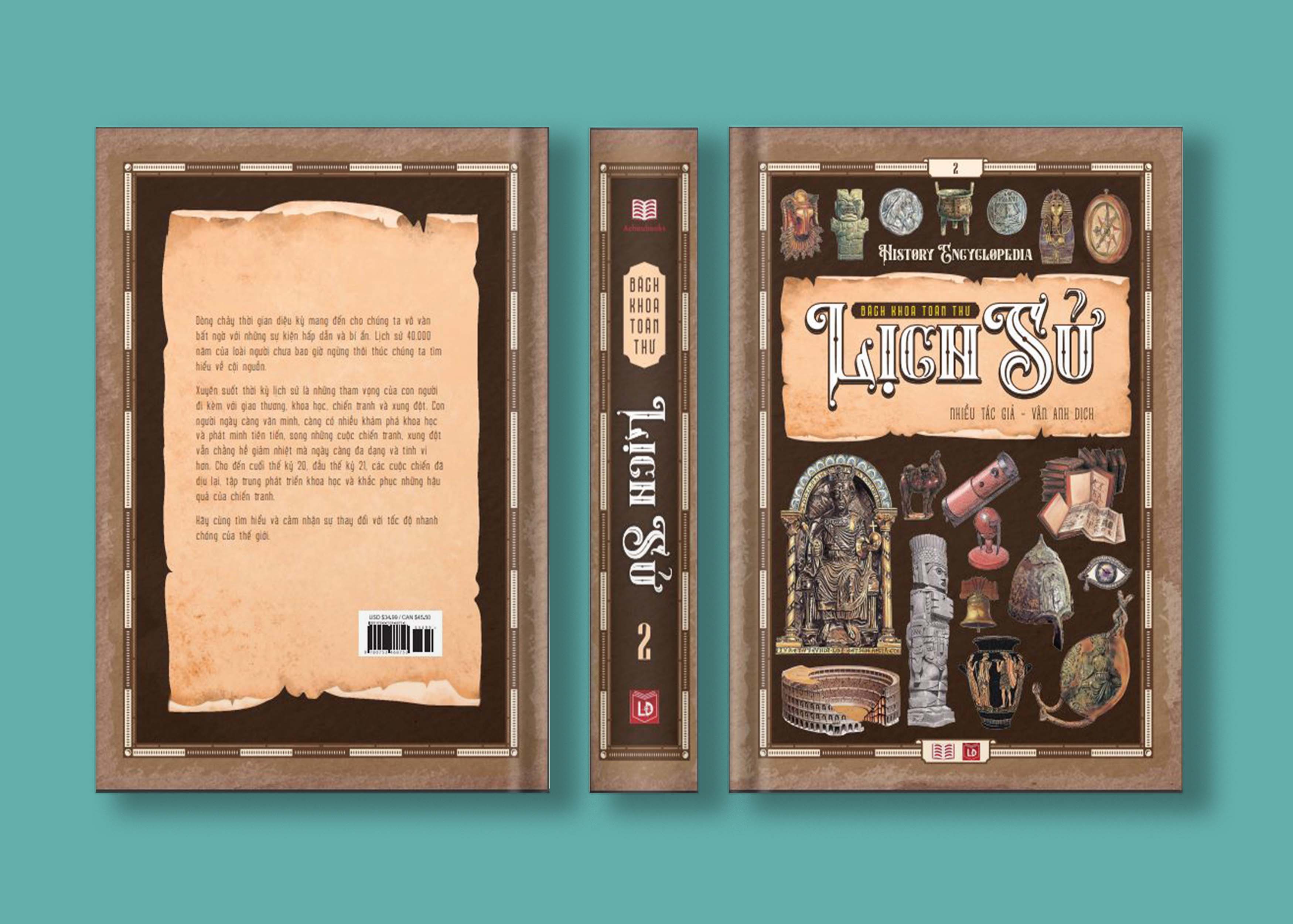 Bách khoa toàn thư Lịch sử tập 2 - Á Châu Books