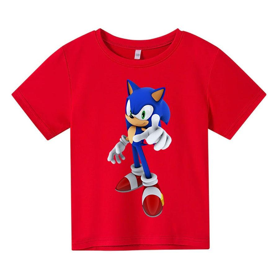 Áo thun trẻ em Sonic 4 Có size người lớn, King Cotton