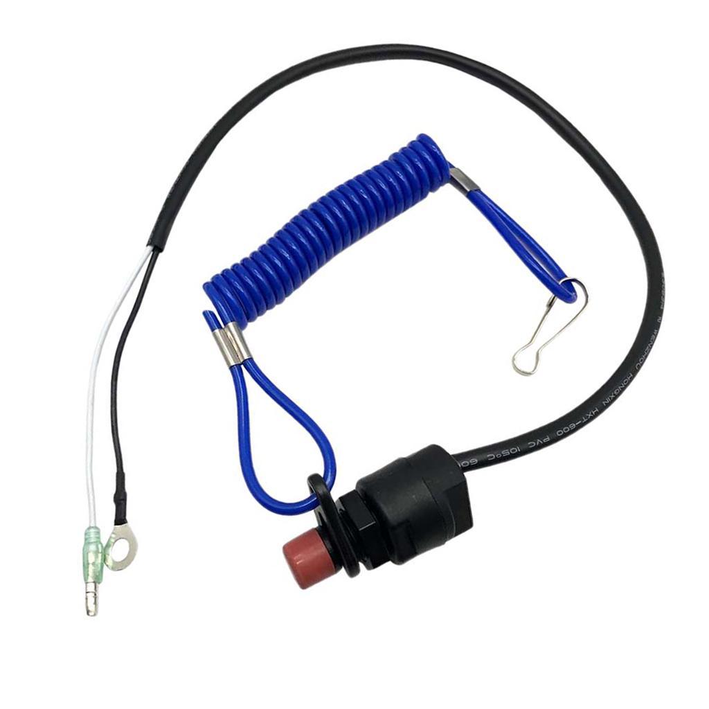 3x Boat Engine Cut off Kill Stop Switch Lanyard for Motors