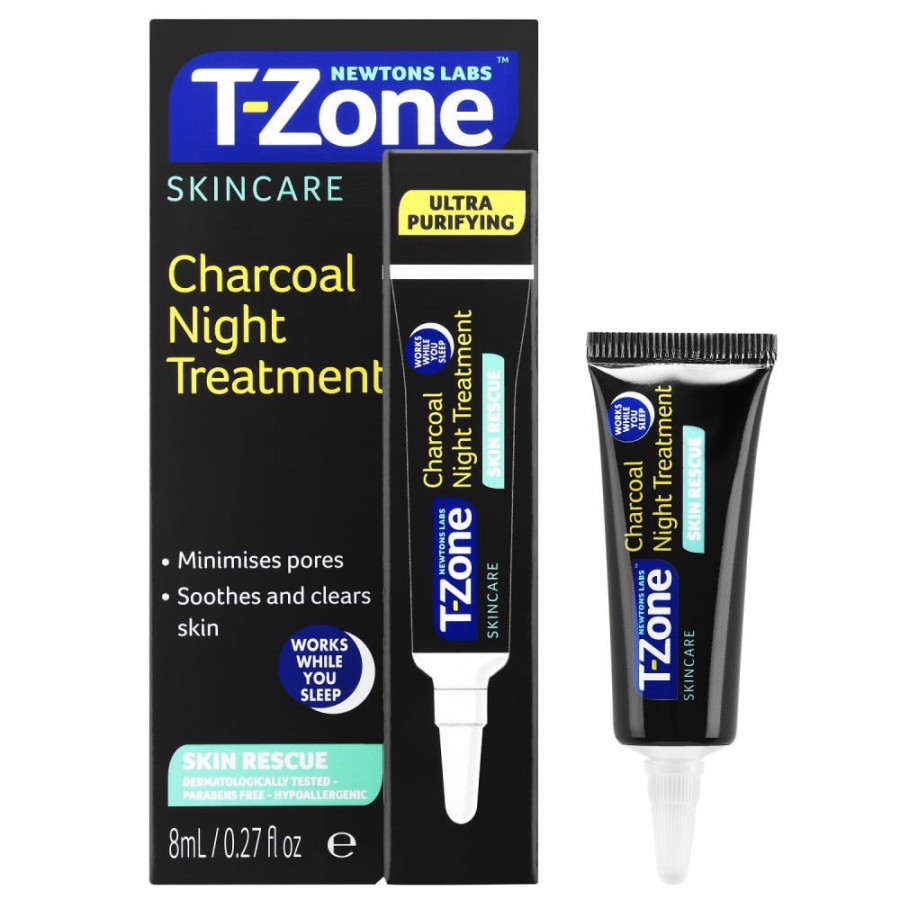 Kem dịu da than hoạt tính T-Zone 8ml