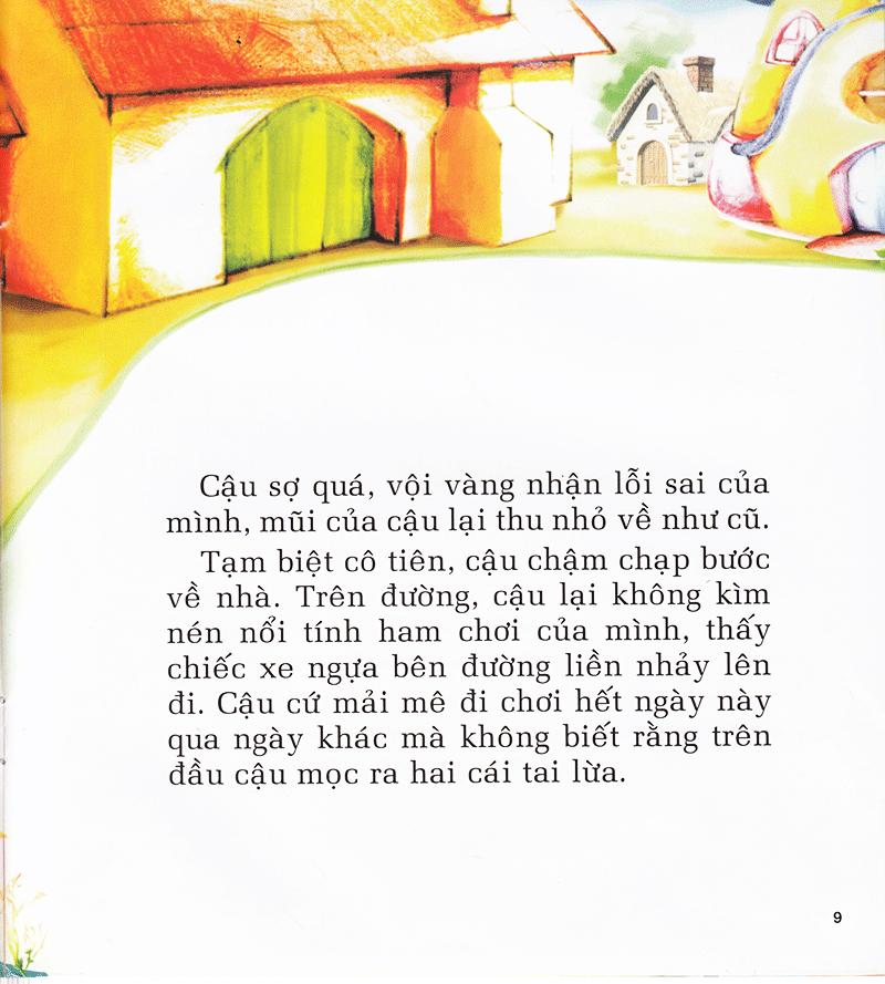 Sách Chuyện Kể Hằng Đêm - Pinocchio Chú Bé Người Gỗ (Tái Bản)