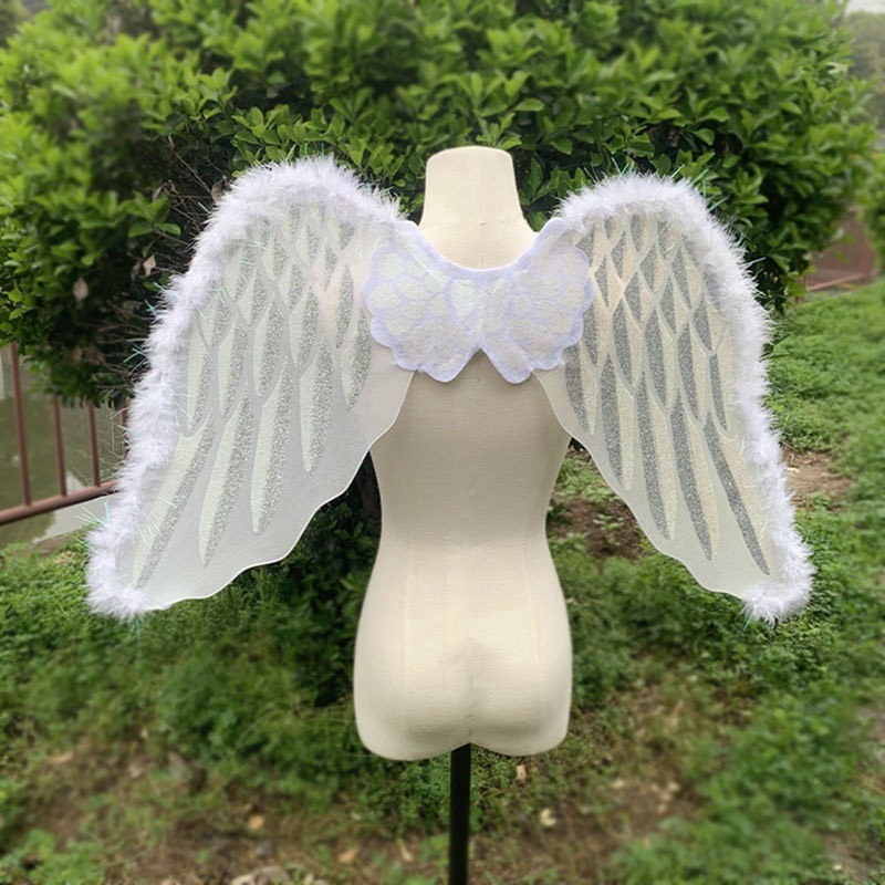 Cánh thiên thần airy wing dress up angel wing dành Cho Bé chơi trung thu, Hóa Trang Halloween