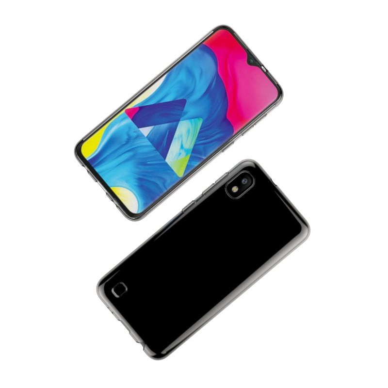 Ốp lưng dẻo dành cho Samsung Galaxy A10 hiệu Ultra Thin mỏng 0.6mm chống trầy - Hàng chính hãng