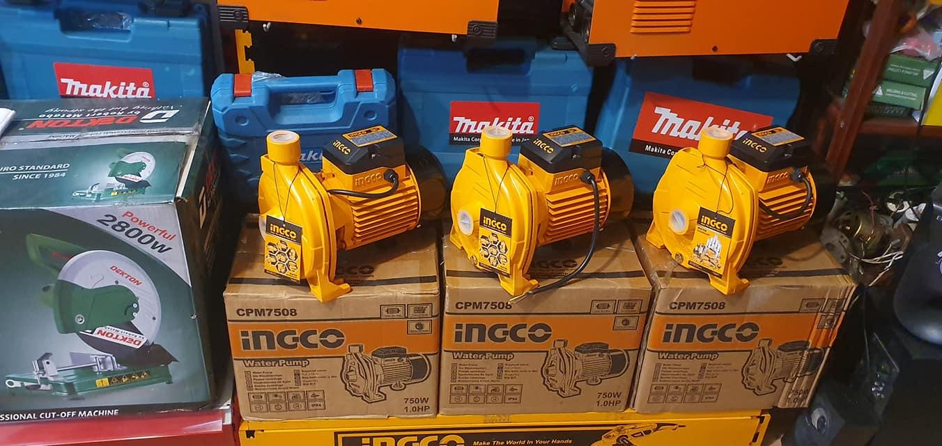 MÁY BƠM LI TÂM 750W INGCO CPM7508- HÀNG CHÍNH HÃNG