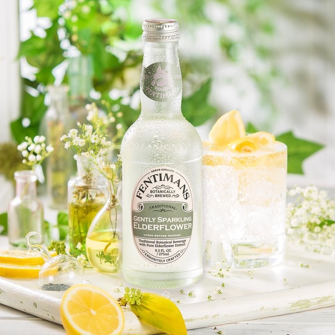 Fentimans Tonic Vị Hoa Cơm Cháy Gently Sparkling Elderflower Anh Quốc 275ml x Lốc 4 Chai