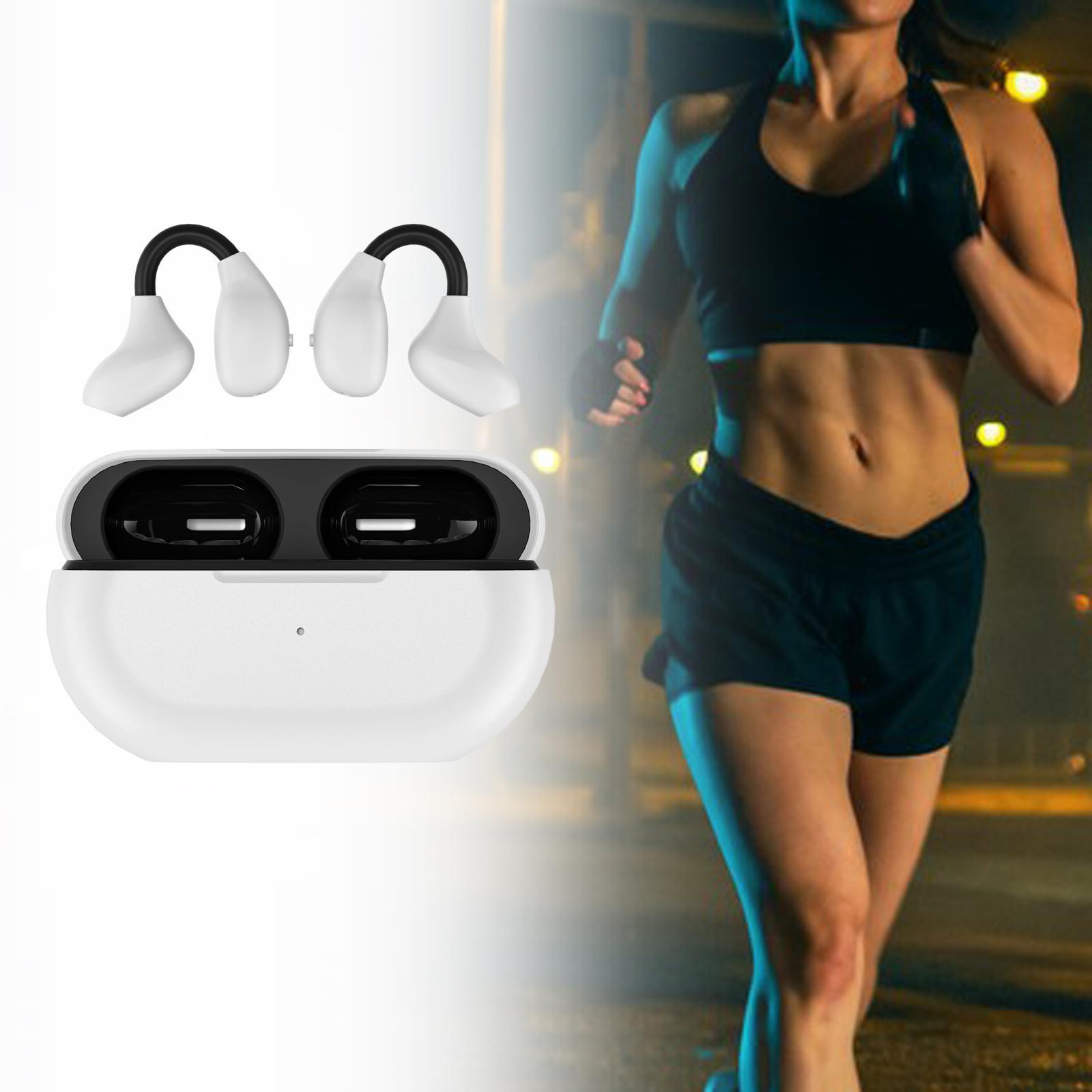 Ear Clip Wireless Headset Noise Reduction for Running Business Workout