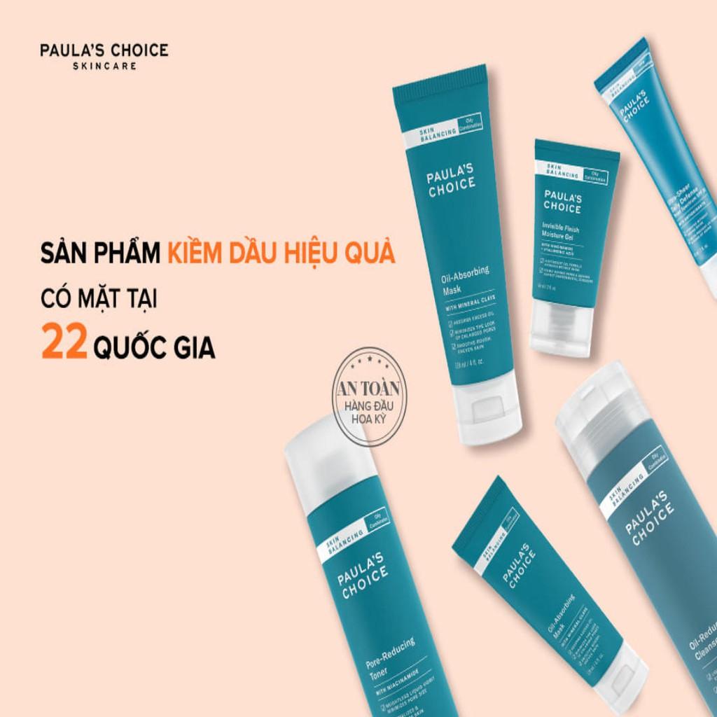 Kem Chống Nắng Hóa Học Cho Da Dầu Mụn Paula's Choice Skin Balancing Ultra - Sheer Daily Defence SPF 30 60ml