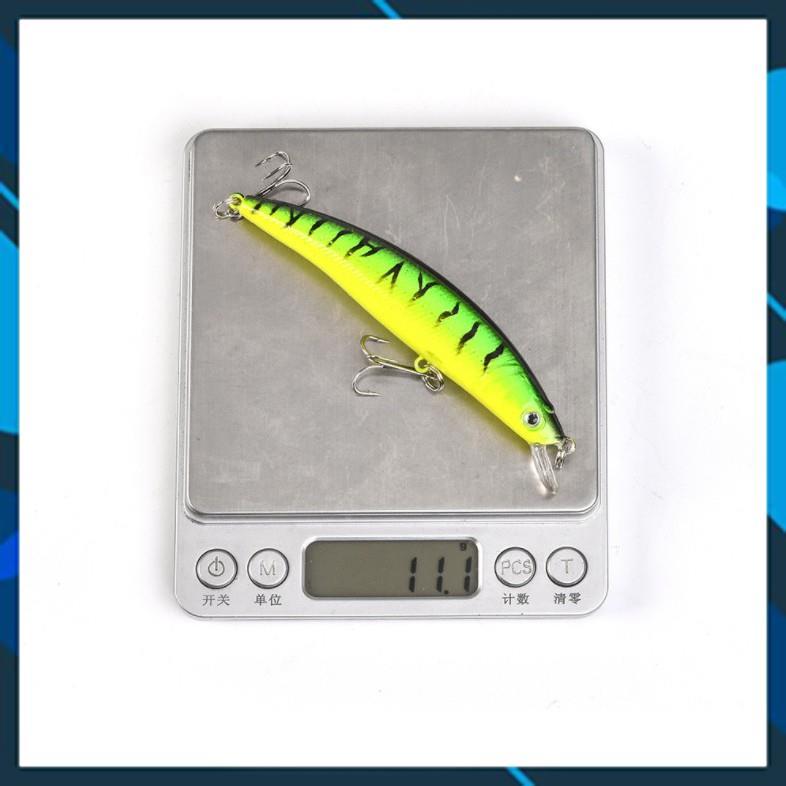 Cá Gỉa Câu Lure Chuyên Đồ Câu Lure Dài 11cm nặng 11g Chẽm,nhồng,hồng,măng,.....LURE _ 27