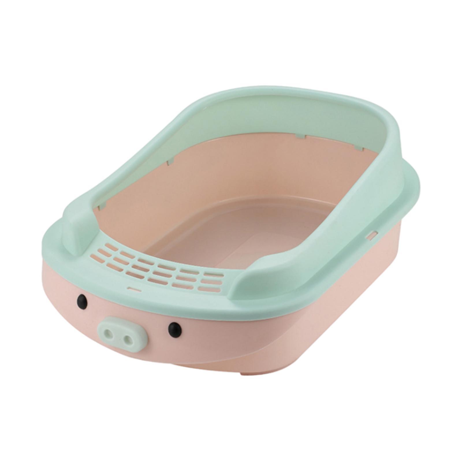 Cat Litter Box Anti Splashing Cat Litter Container Cat Litter Tray