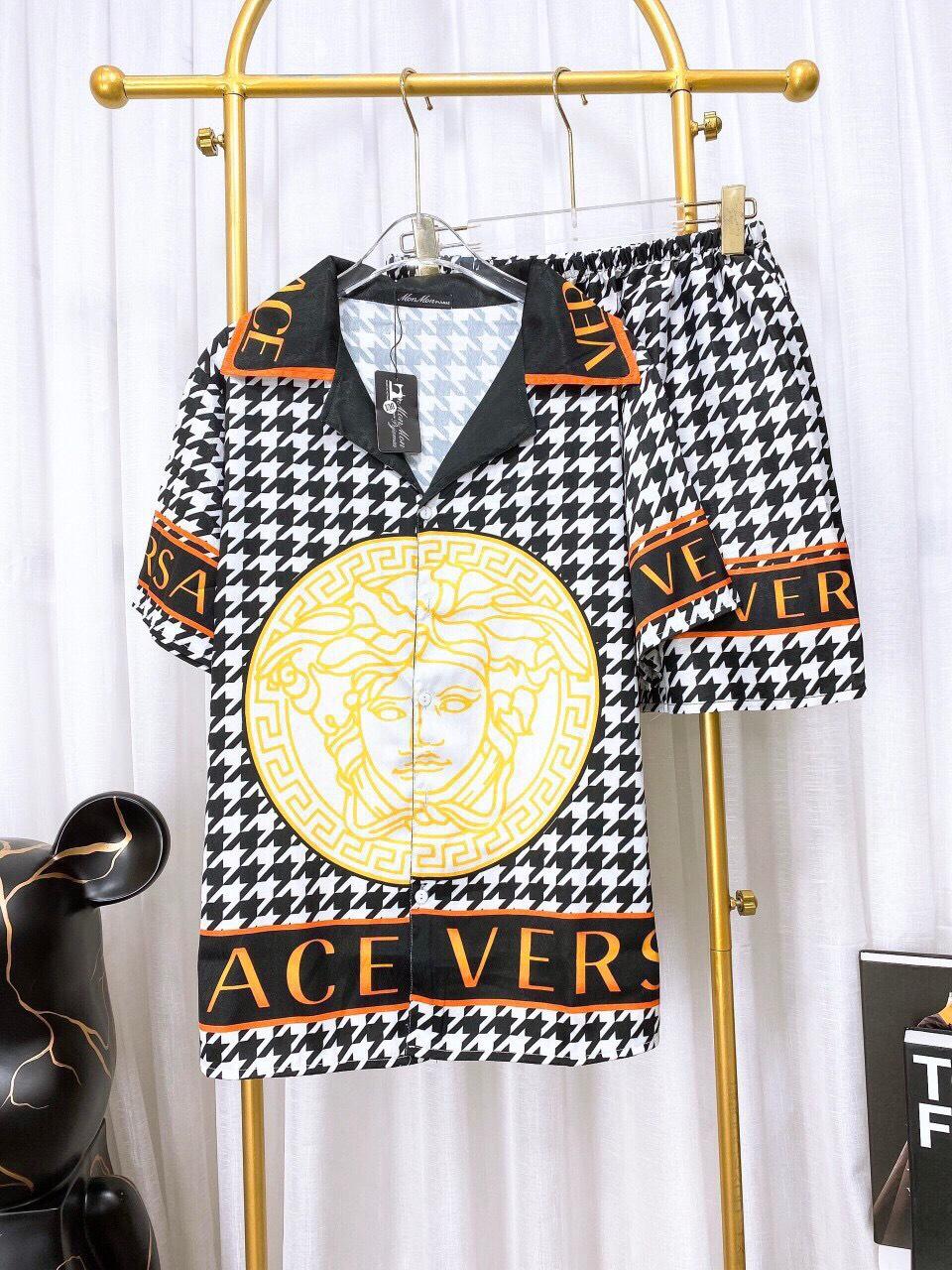 Đồ Bộ Lụa Gấm Xước Cao Cấp, Đùi, Bigsize, Pyjama, Hoạ Tiết, Dễ Thương, 65kg~85kg, LGX_D_06