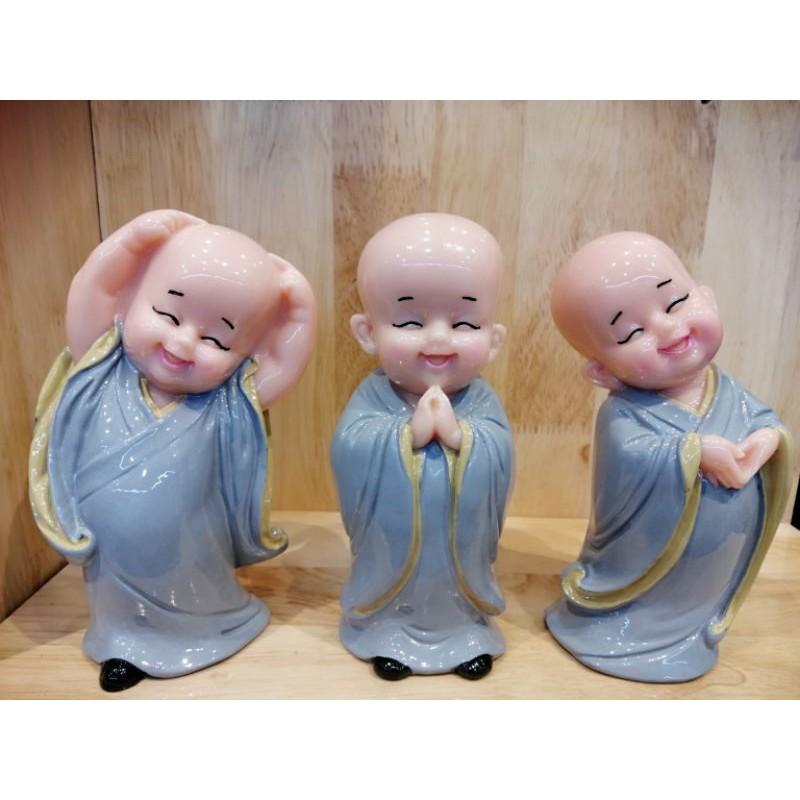 BỘ TƯỢNG CHÚ TIỂU AN NHIÊN VUI VẺ CAO 16 CM