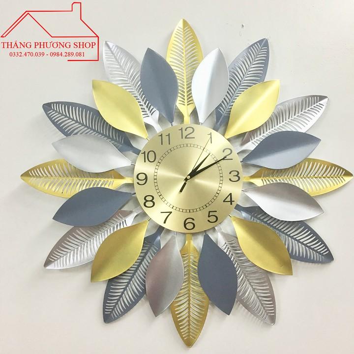Đồng Hồ Treo Tường Nghệ Thuật Lá May Mắn TP-053