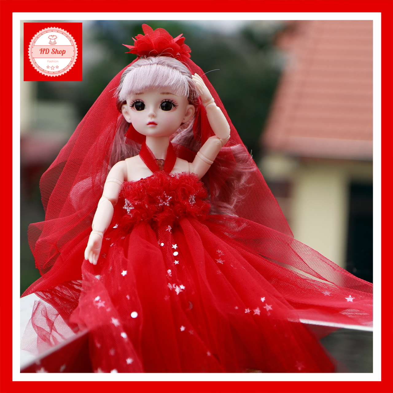 Búp bê đồ chơi cho bé gái cao 30CM phát nhạc