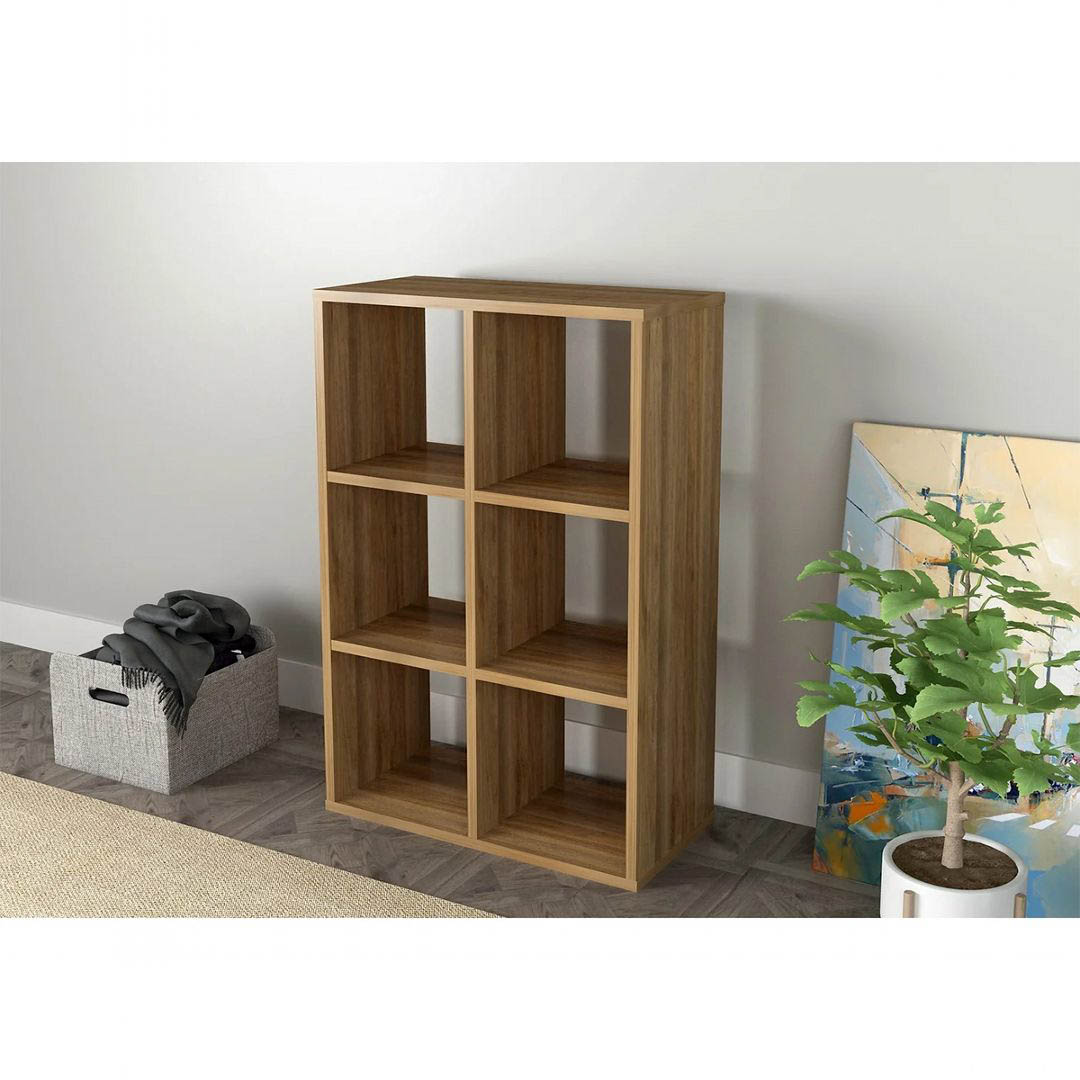 Kệ sách gỗ công nghiệp cấu trúc chắc chắn SMLIFE Bokak