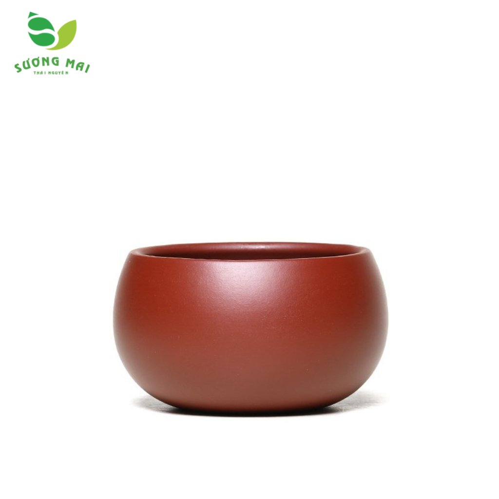 Bộ Ấm Chén Tử Sa Báo Xuân, Đại Hồng Bào Nguyên Khoáng, Thủ Công 220ml