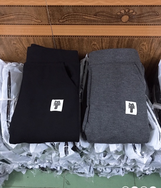 QUẦN LEGGING LÓT LÔNG  MÈO