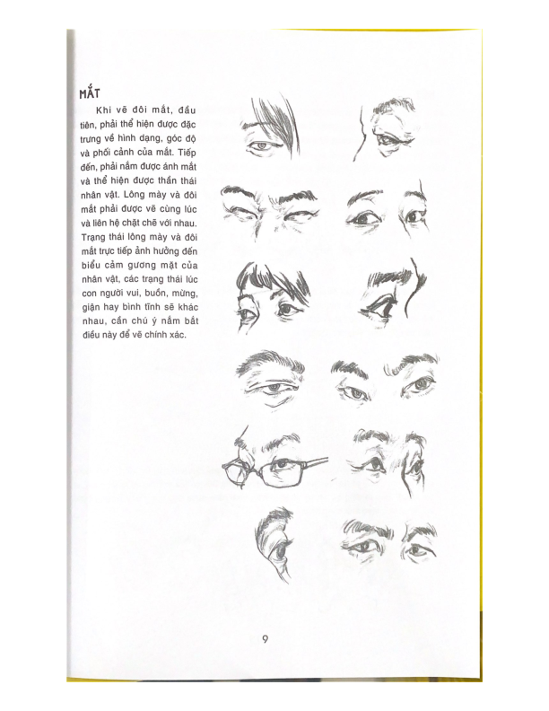 Bí Quyết Hội Họa - Ký Họa Chân Dung