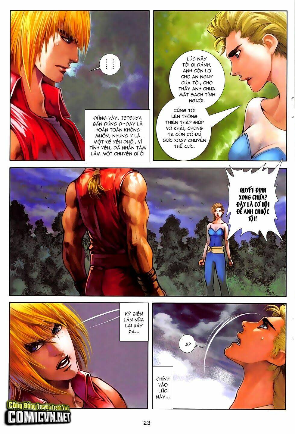 ba động quyền z hadouken zero chapter 14 23