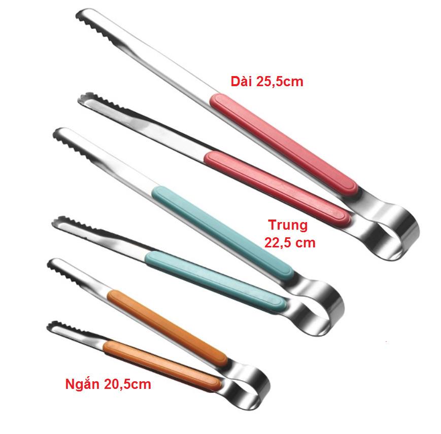 Combo 3 kẹp nướng BBQ tay cầm ABS chống nóng, kẹp nướng thịt, gắp bánh siêu tiện dụng GD144-KepBBQ-3