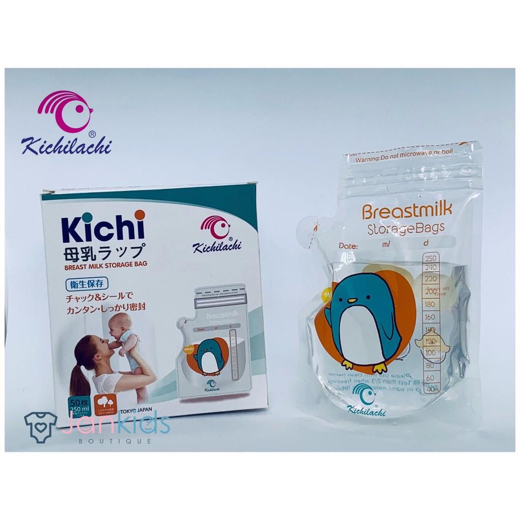 Hộp 50 túi trữa sữa Kichilachi dung tích 250ml (sỉ, lẻ)