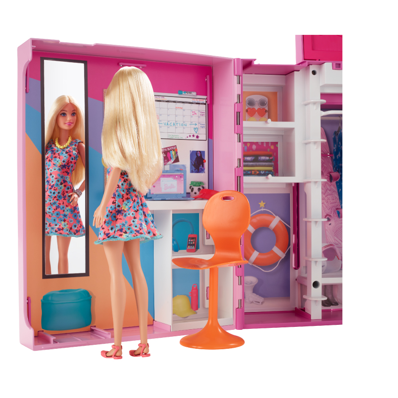 Đồ Chơi BARBIE Tủ Thời Trang Trong Mơ Của Barbie HGX57