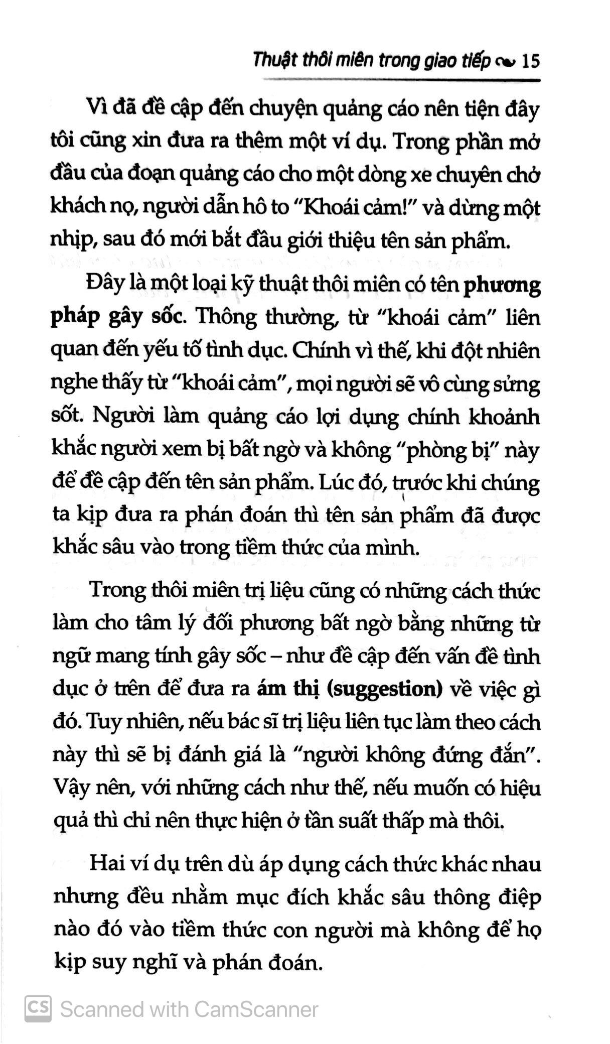 Sách Thuật Thôi Miên Trong Giao Tiếp