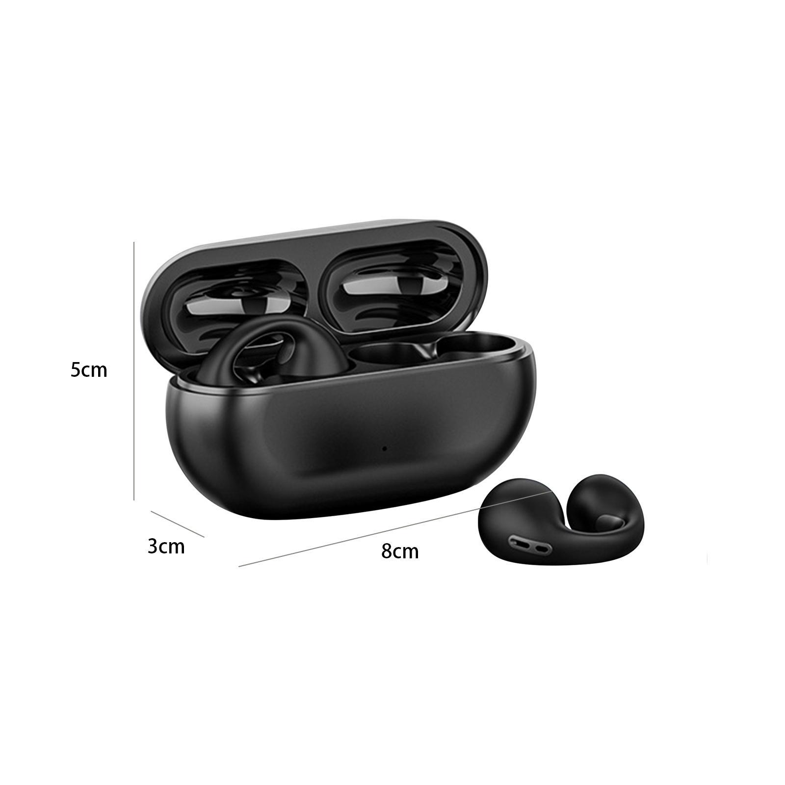 Ear Clip Wireless Earphones Low Latency Noise Reduction for Running Sports