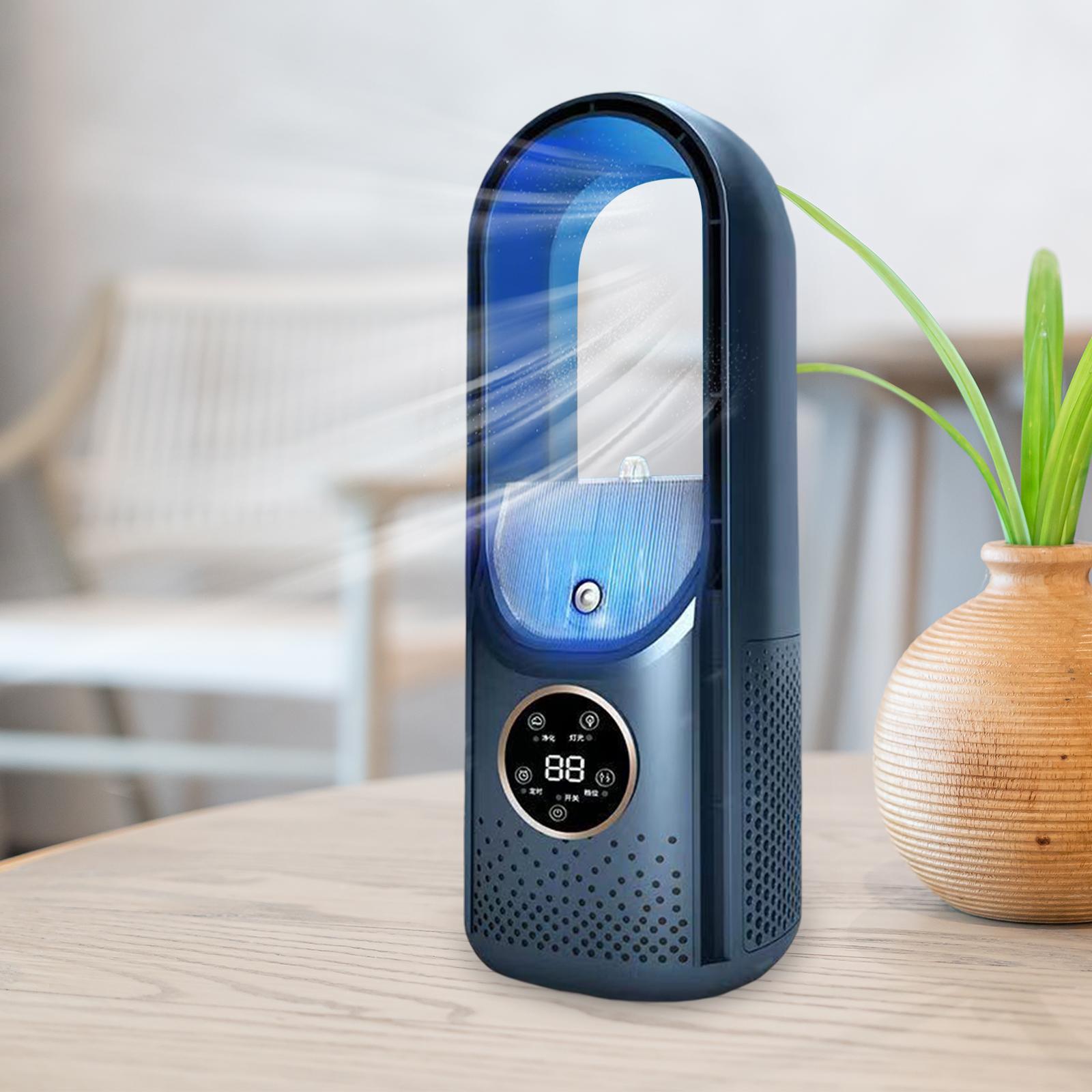 Portable Air Conditioner Evaporative Air Fan Quiet Air Cooling Fan Adjustable Water Cooling fan Conditioning Fan for Desk Room