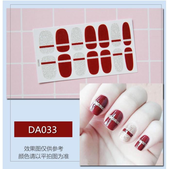 Dán móng tay 3D Korean Style Fashion nail sticker loại tốt