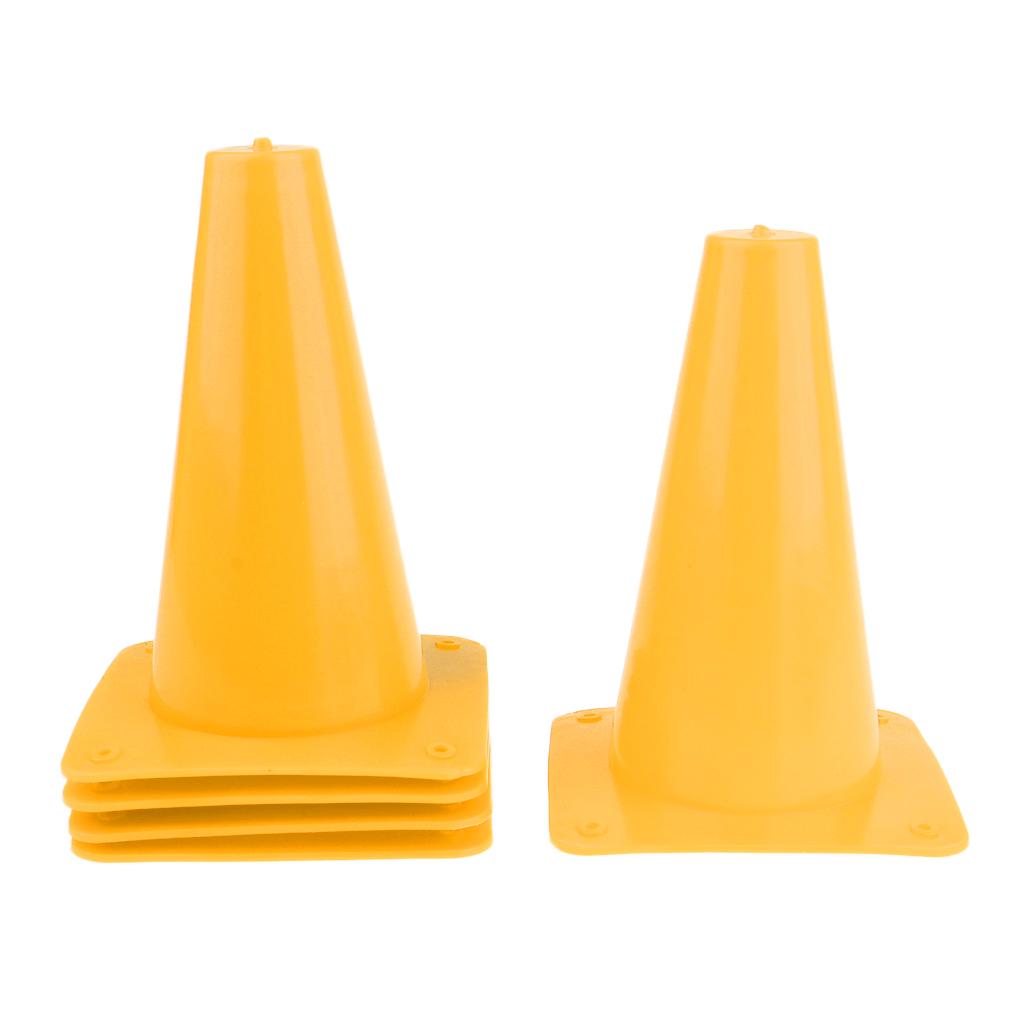 5pcs 15cm Safety Cone for Sports Training Soccer Agility Skateboard Skating