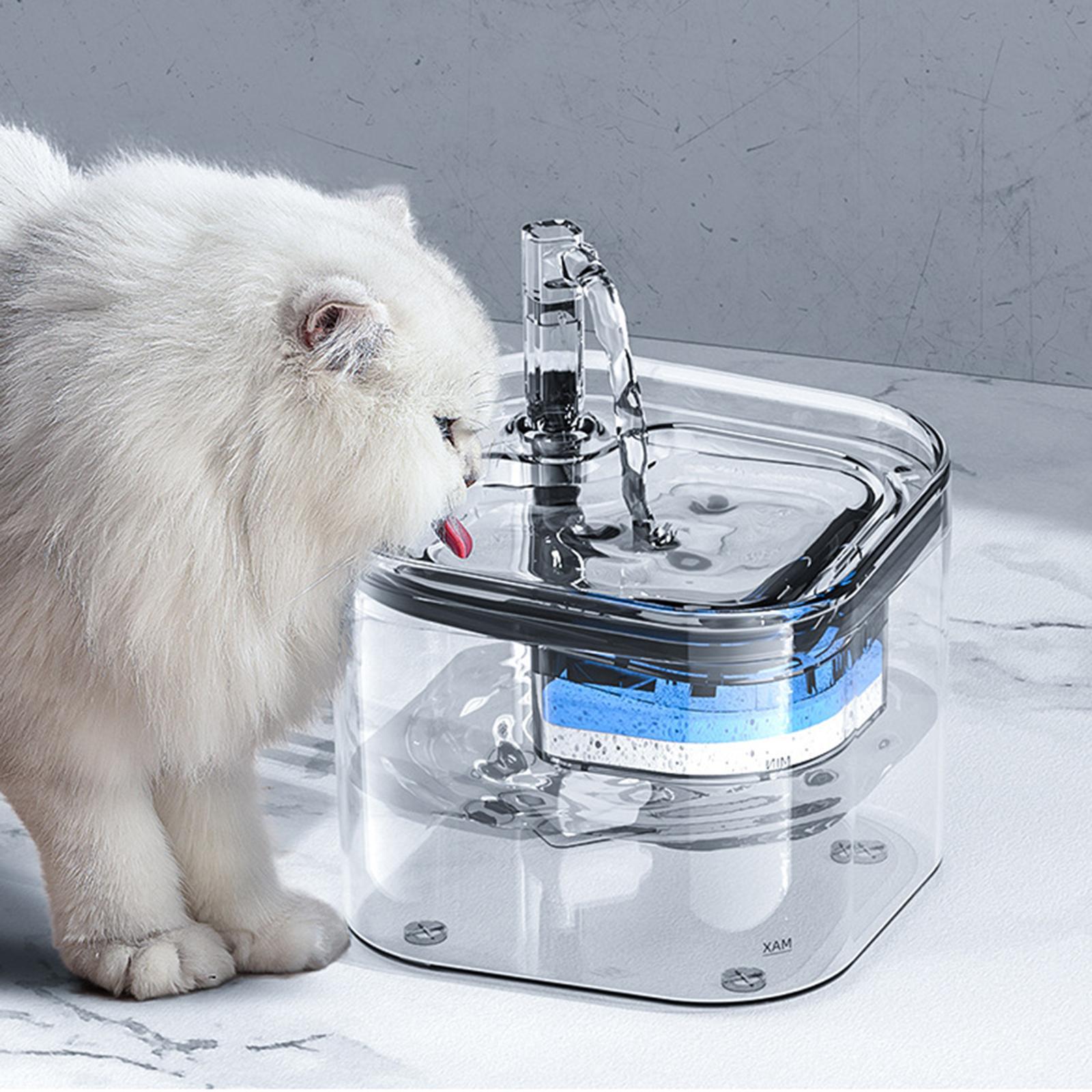 Pet Cat Water Fountain with Filter Dispenser No Intelligent