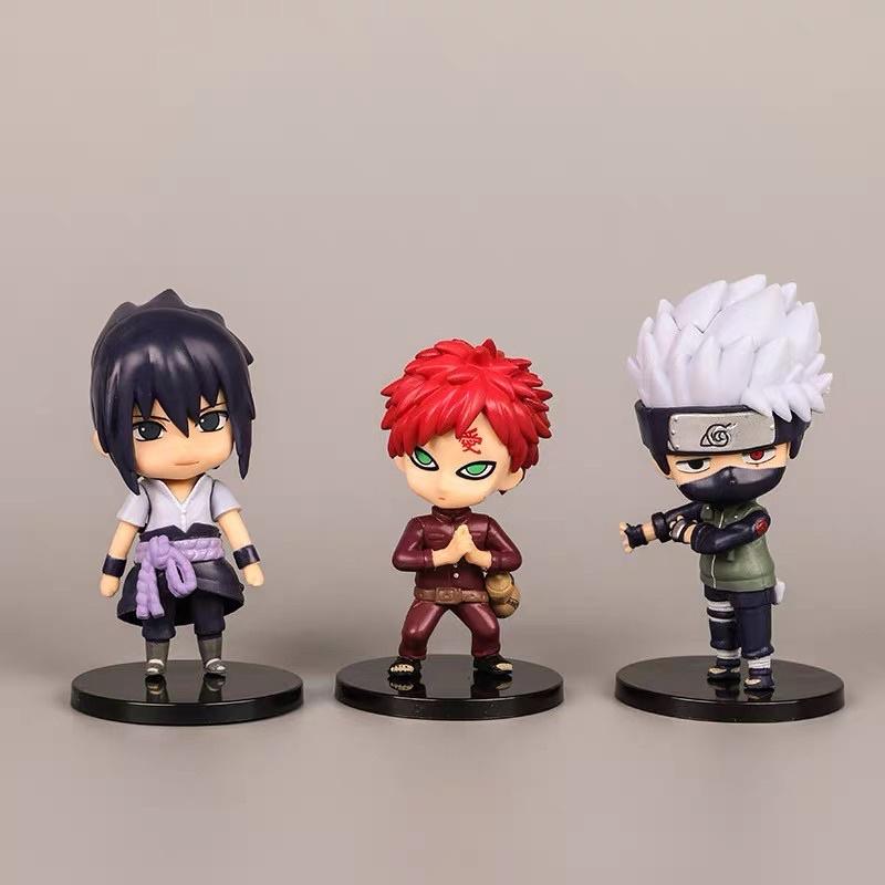 Mô hình Naruto - Mô hình Chibi 6cm Naruto, Sasuke, Kakashi, Itachi, Hinata, Jiraira, Gaara