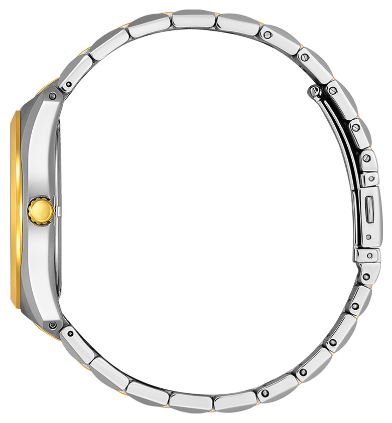 Đồng Hồ Nam Citizen Dây Kim Loại Máy Eco-Drive BM7334-58E - Mặt Đen