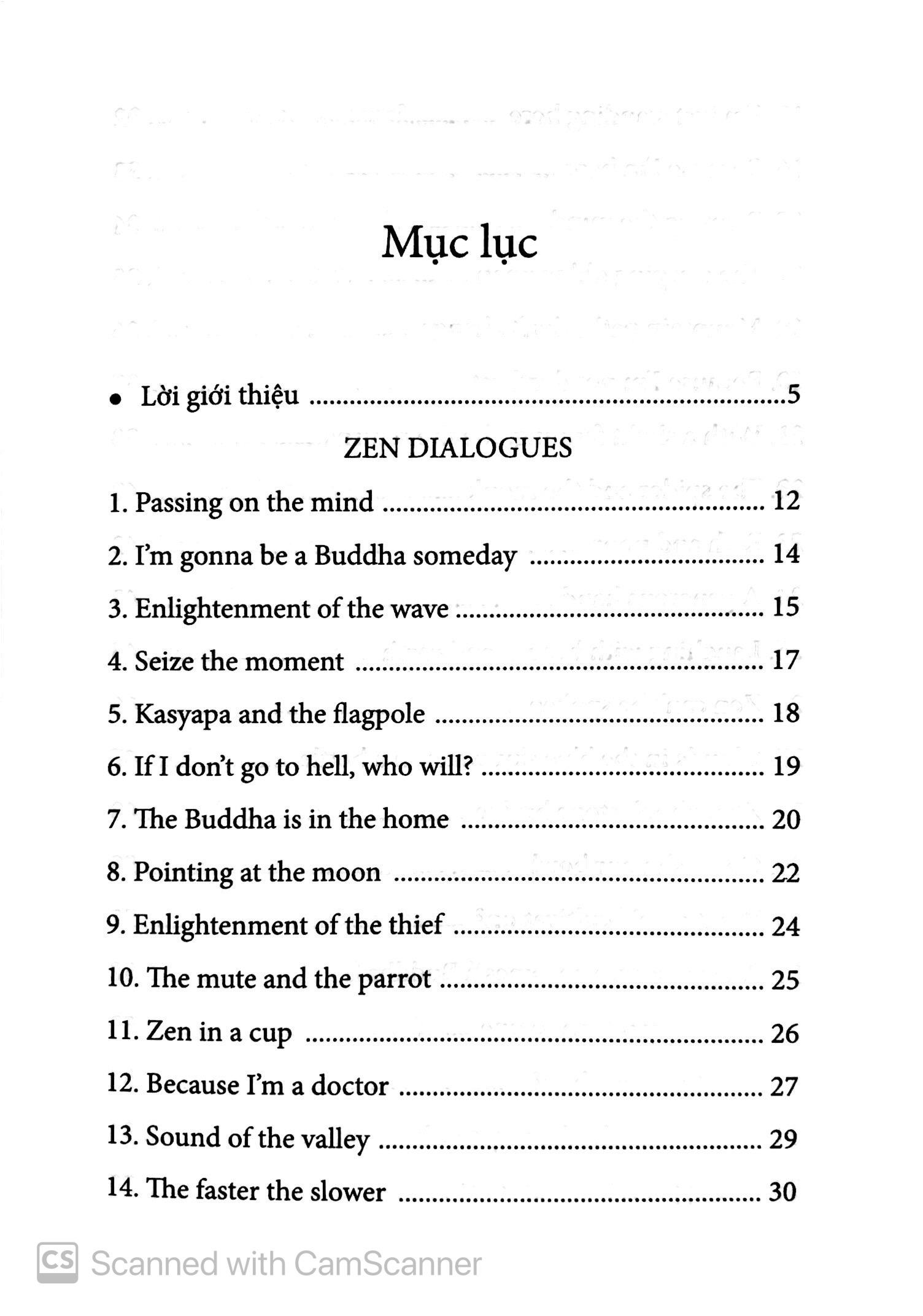 Sách Anh Ngữ Thiền Học - English In The Way Of Zen