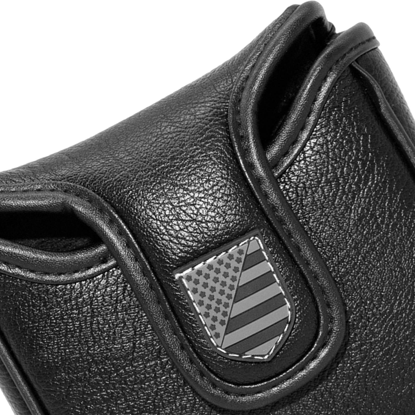 Premium PU Leather Mallet Putter Cover, Putter Head Cover, Mallet Putter Headcover Golf Club Head Covers Protect Golf Clubs