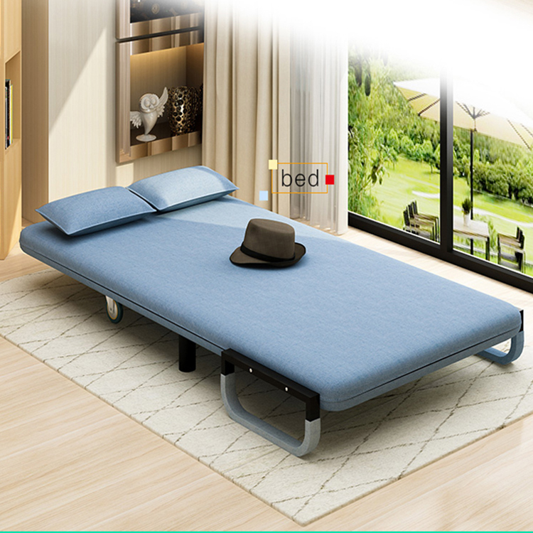 Ghế sofa gấp gọn đa năng rộng 80cm, 100cm, 120cm, giường sofa gấp gọn thành ghế