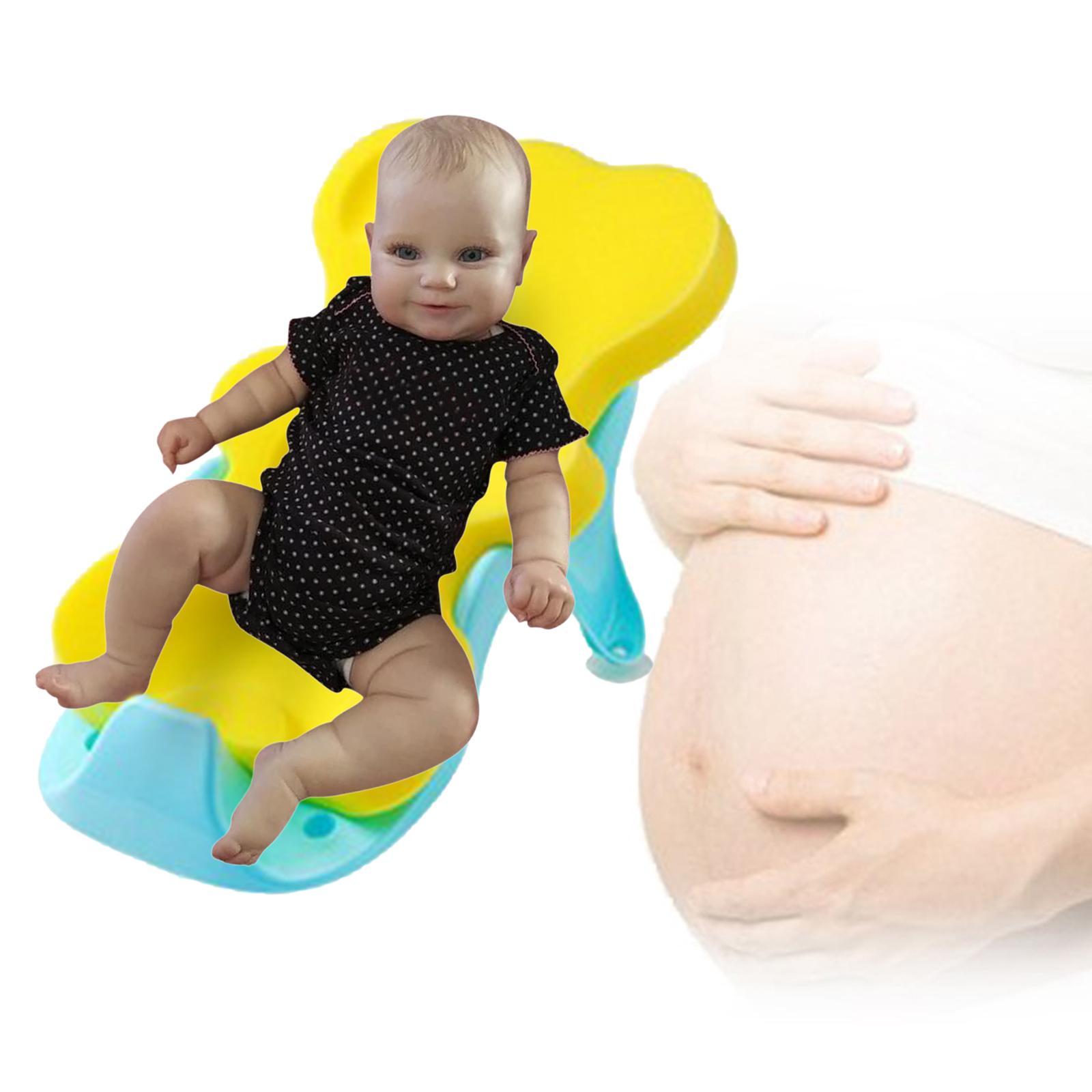 Infant Bath Sponge Skid Proof Comfy Infant Mat for Toddlers Bathroom Summer Children