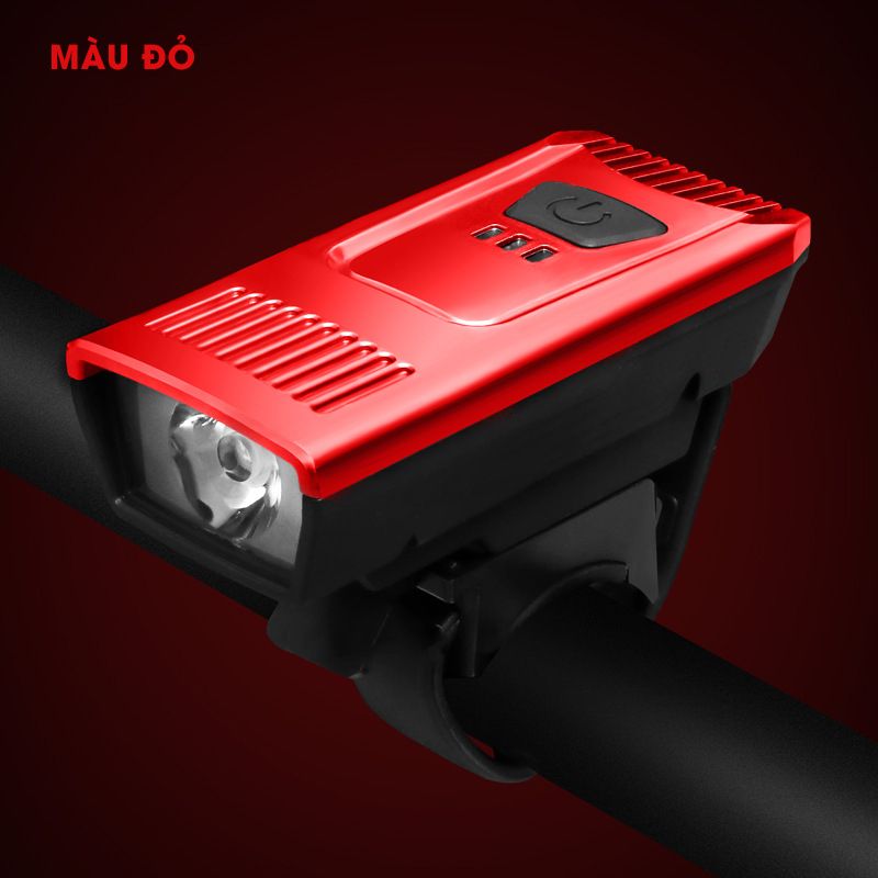 Đèn xe đạp dải LED siêu sáng tích hợp sạc USB Bikeboy B1803 Sportslink