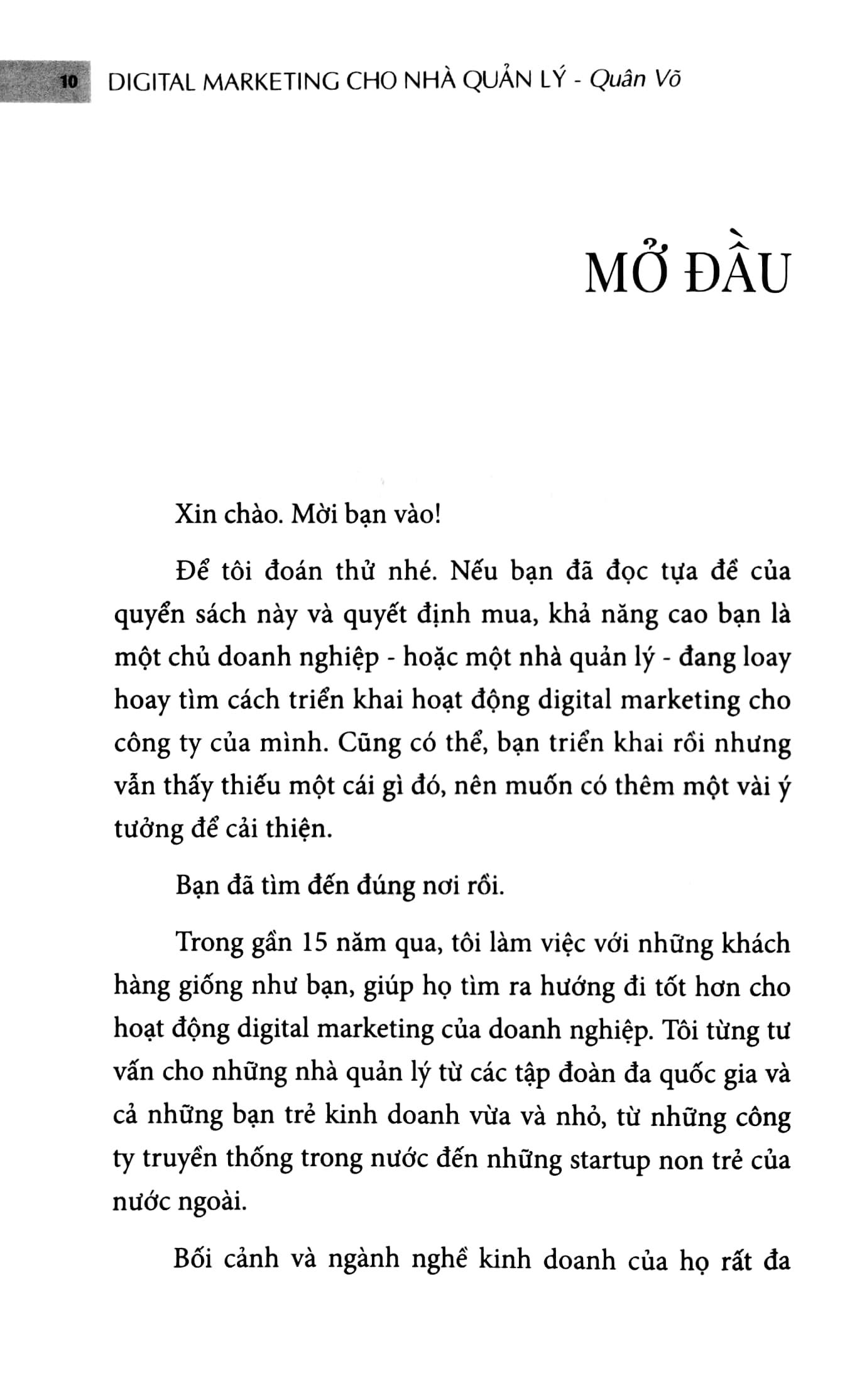 Digital Marketing Cho Nhà Quản Lý - 15 Năm "Đốt Tiền" Và Bài Học Rút Ra
