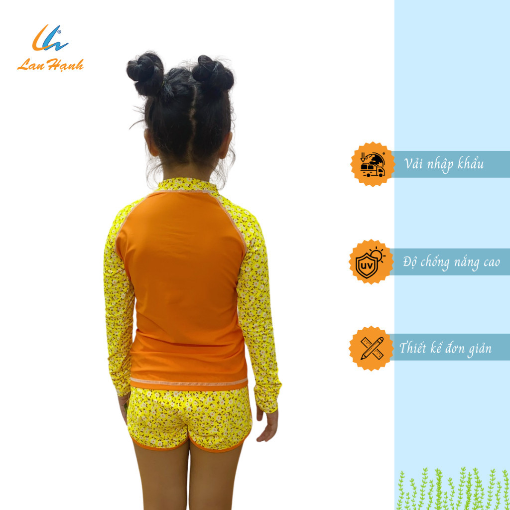 Bộ Bơi BG Hai Mảnh Short, TD 21086L Lan Hạnh